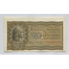 ARGENTINA COL. 437 BILLETE DE $ 0,50 SIN CIRCULAR UNC